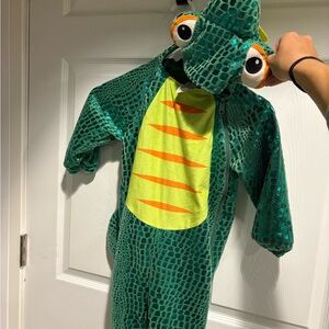 Green Chameleon Costume for Kids 2T-3T